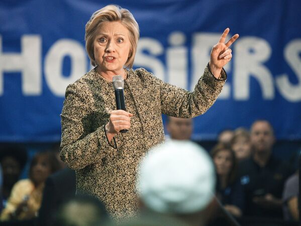 هیلاری کلینتون، نامزد سابق در انتخابات ریاست جمهوری آمریکا. - اسپوتنیک افغانستان  