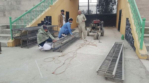 بازسازی ورزشگاه امانی خوست - اسپوتنیک افغانستان  