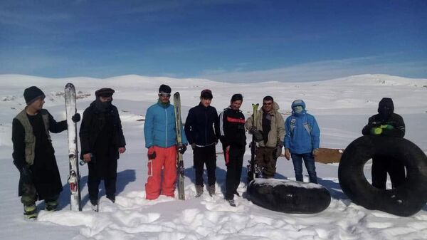 مسابقات اسکی در بامیان - اسپوتنیک افغانستان  
