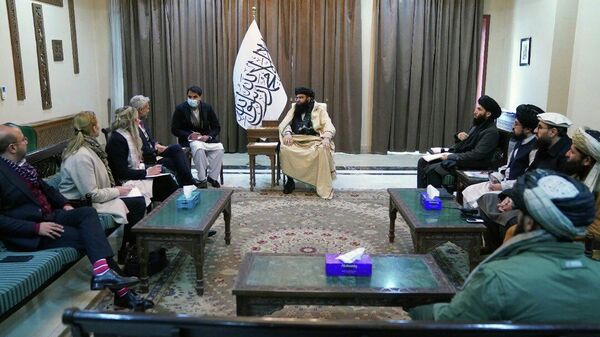 دیدار سفیر ناروی با معاون سیاسی نخست وزیر گروه طالبان - اسپوتنیک افغانستان  