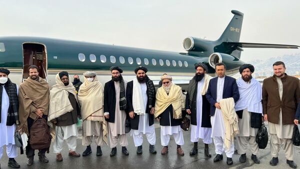 هیئت گروه طالبان رهسپار ناروی شد - اسپوتنیک افغانستان  