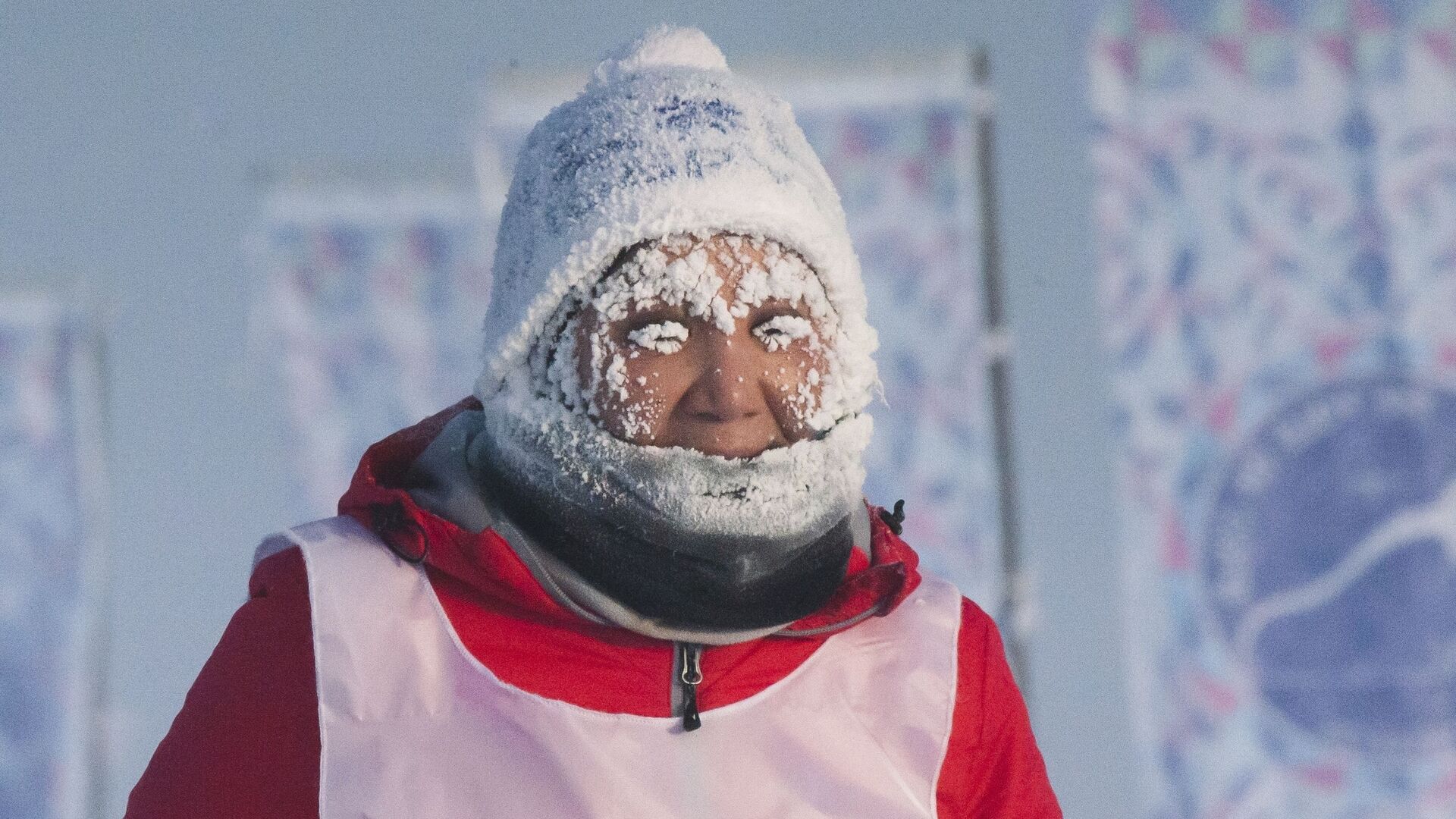 Участник Международного самого холодного в мире марафона в Якутии  - اسپوتنیک افغانستان  , 1920, 28.01.2022