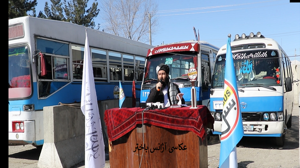 آغاز به کار دوباره 100 عراده ملی بس در کابل  - اسپوتنیک افغانستان  