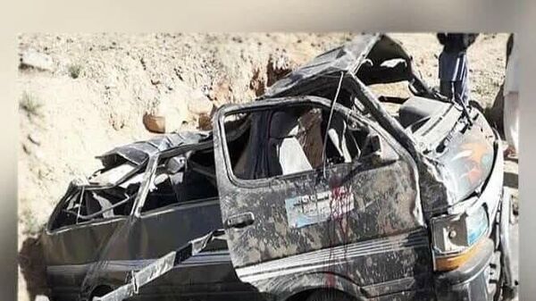 حادثه ترافیکی در بامیان - اسپوتنیک افغانستان  