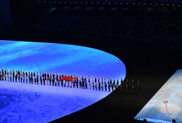 المپیک 2022 پکن - مراسم افتتاحیه - استادیوم ملی، پکن - اسپوتنیک افغانستان  