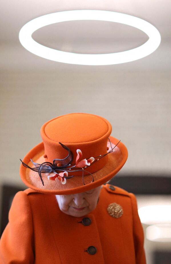 ملکه بریتانیا الیزابت دوم در بازدید از موزیم علوم لندن در 7 مارچ 2019 - اسپوتنیک افغانستان  
