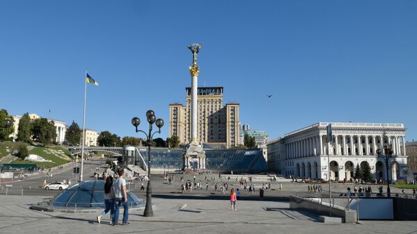 Площадь Независимости в Киеве - اسپوتنیک افغانستان  