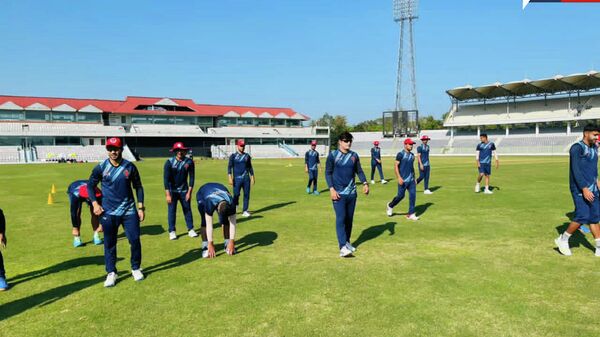 تمرینات تیم ملی کریکت برای آمادگی مقابل بنگله دیش - اسپوتنیک افغانستان  