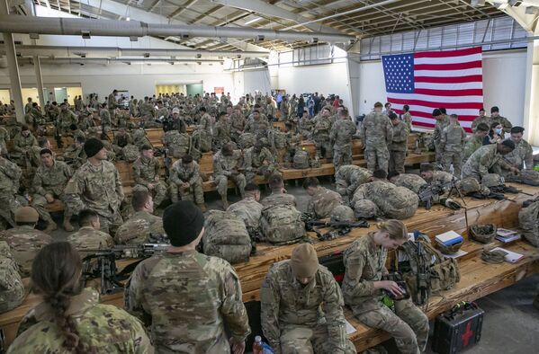 آمادگی نظامیان در کارولینای شمالی - اسپوتنیک افغانستان  
