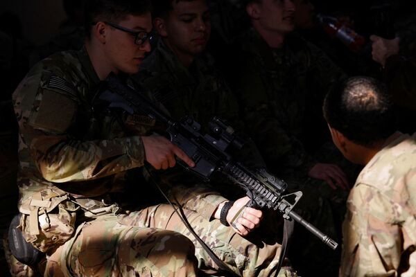 آمادگی نظامیان در کارولینای شمالی. - اسپوتنیک افغانستان  