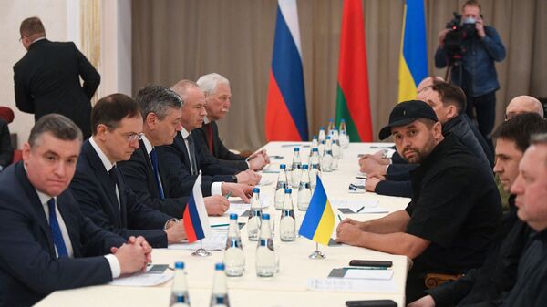 Переговоры России и Украины в Гомельской области - اسپوتنیک افغانستان  