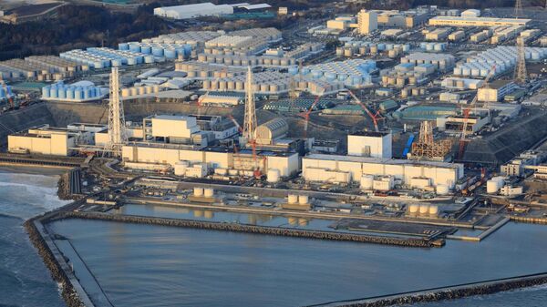 Вид на АЭС Фукусима после землетрясения в Японии  - اسپوتنیک افغانستان  