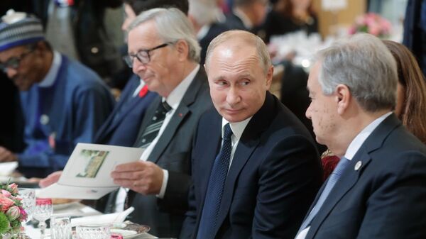 Рабочий визит президента РФ В. Путина во Францию - اسپوتنیک افغانستان  