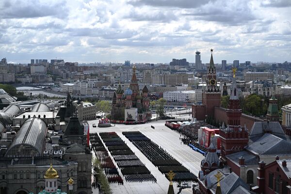 میدان سرخ مسکو،آماده رژه پیروزی است. - اسپوتنیک افغانستان  