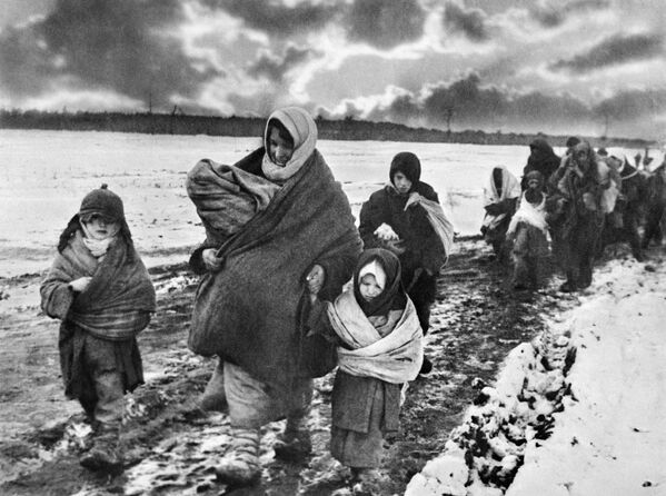 زنان و کودکان شوروی. - اسپوتنیک افغانستان  