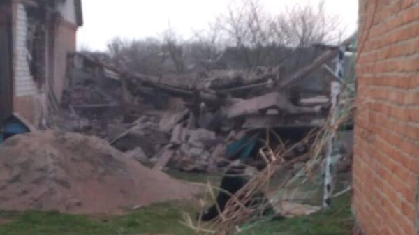 Предположительно  фотография разрушений в селе Головчино Белгородской области, обстрелянного с территории Украины - اسپوتنیک افغانستان  