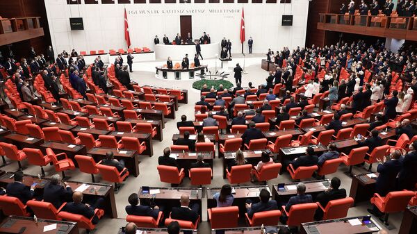 Заседание четвертой законодательной сессии турецкого парламента (1 октября 2020). Анкара - اسپوتنیک افغانستان  