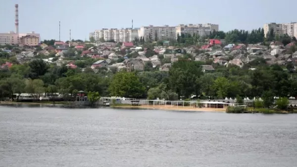 Вид на реку Днепр и Херсон - اسپوتنیک افغانستان  