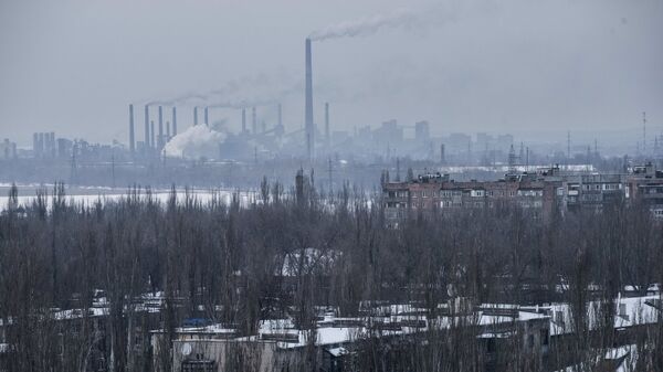 Коксохимический завод в городе Авдеевка под Донецком - اسپوتنیک افغانستان  