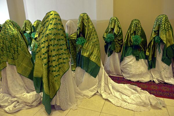 برگزاری چنین مراسم ازدواجی در کابل راه حلی برای کاهش هزینه‌های سرسام‌آور است. - اسپوتنیک افغانستان  