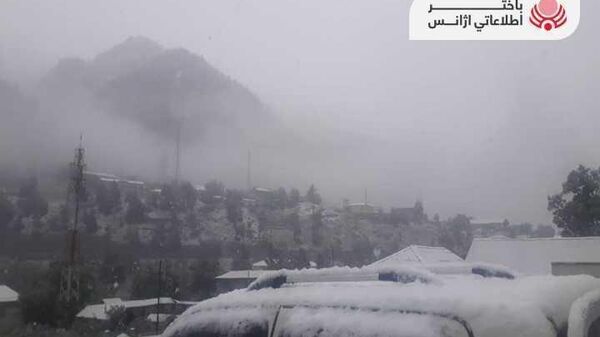 بارش برف تابستان نورستان را هم به زمستان تبدیل کرد - اسپوتنیک افغانستان  