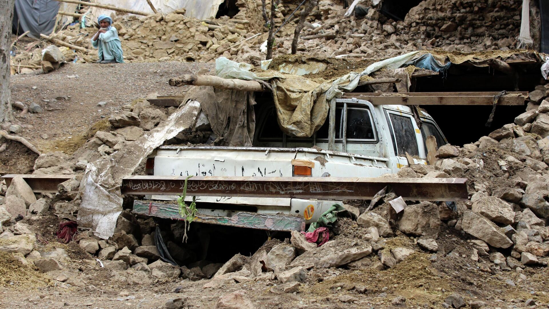Последствия землетрясения в провинции Хост в Афганистане  - اسپوتنیک افغانستان  , 1920, 23.06.2022