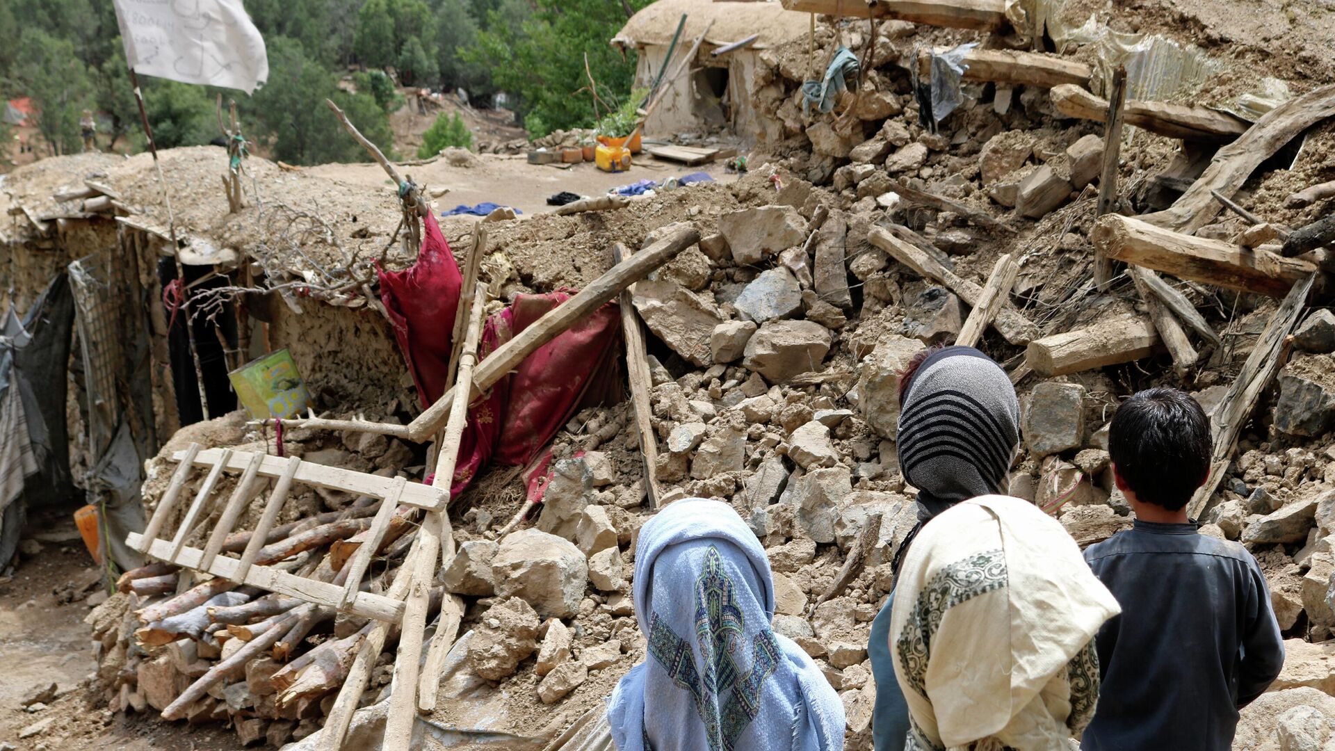 Последствия землетрясения в провинции Хост в Афганистане  - اسپوتنیک افغانستان  , 1920, 10.07.2022