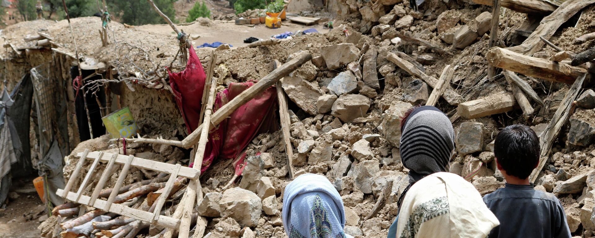 Последствия землетрясения в провинции Хост в Афганистане  - اسپوتنیک افغانستان  , 1920, 24.06.2022