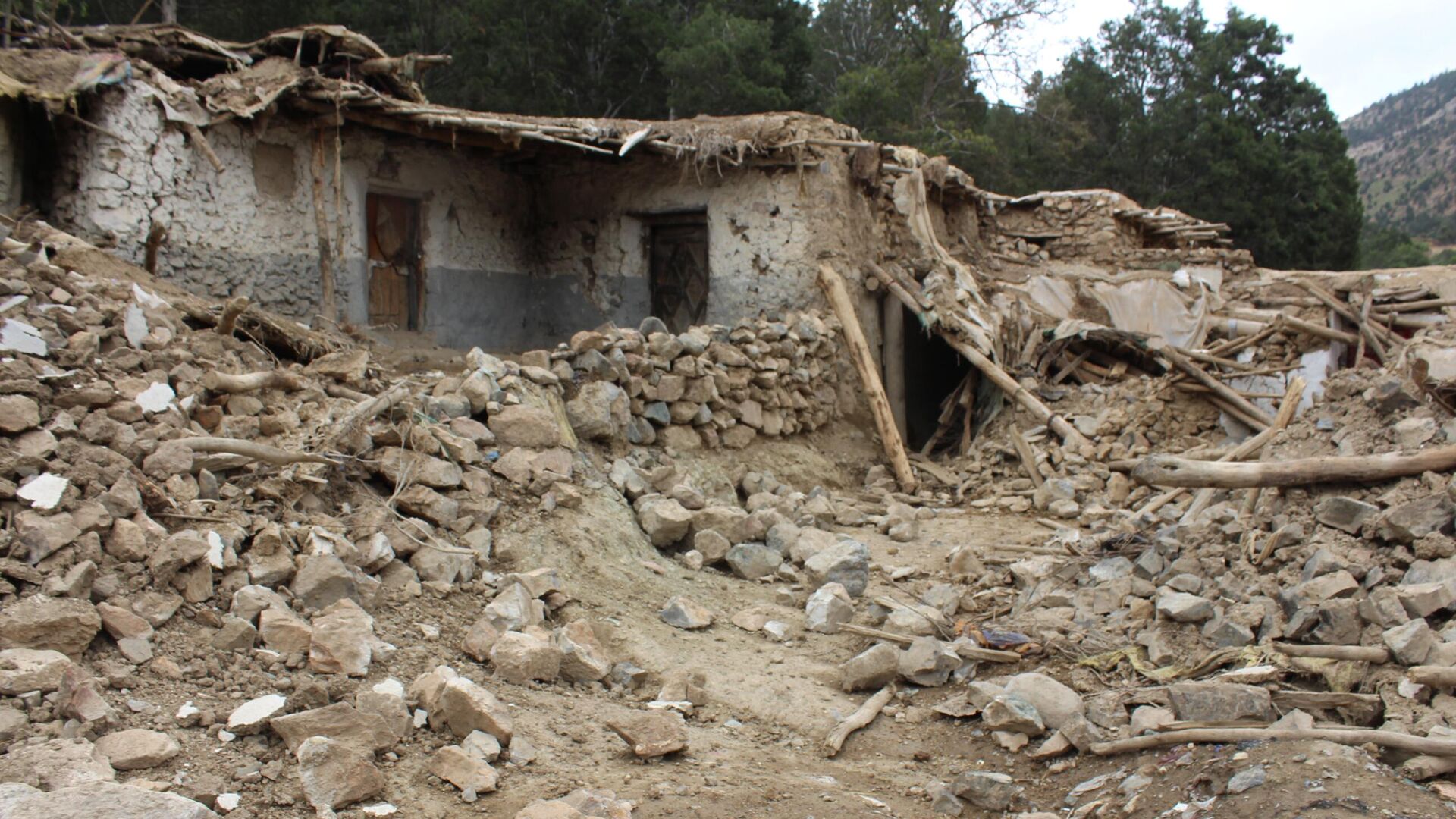 Последствия землетрясения в афганской провинции Хост - اسپوتنیک افغانستان  , 1920, 24.06.2022