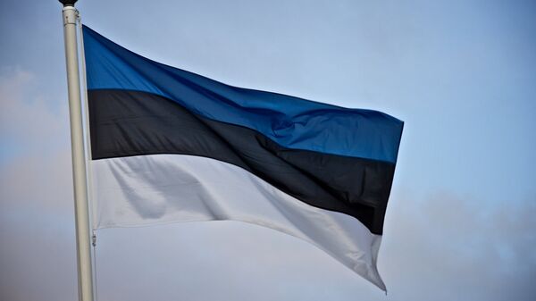 Флаг Эстонии - اسپوتنیک افغانستان  