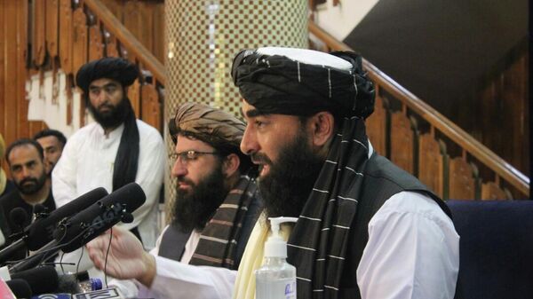 ذبیح‌الله مجاهد، سخنگوی طالبان - اسپوتنیک افغانستان  