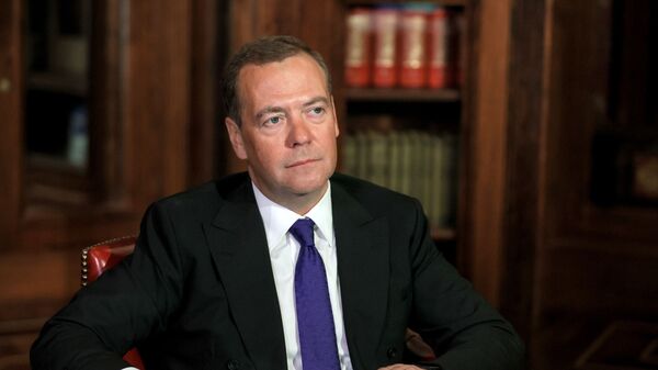 Заместитель председателя Совета безопасности РФ Дмитрий Медведев  - اسپوتنیک افغانستان  