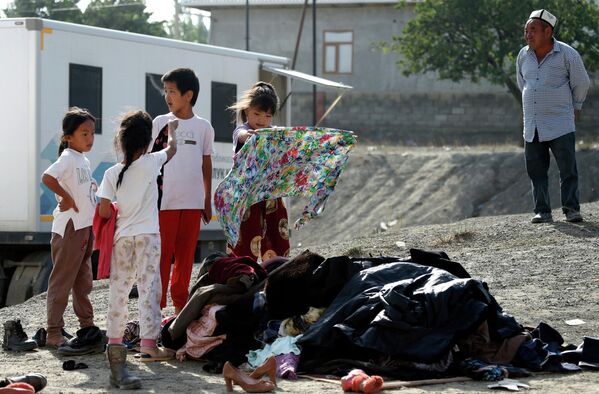 پناهندگان درمنطقه امن بوز ادیر قرغیزستان. - اسپوتنیک افغانستان  