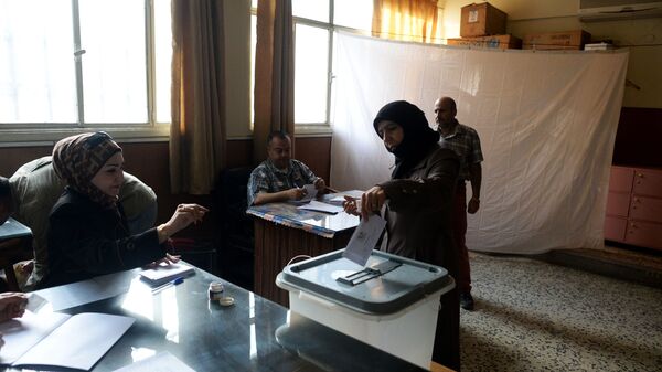 Парламентские выборы в Сирии - اسپوتنیک افغانستان  