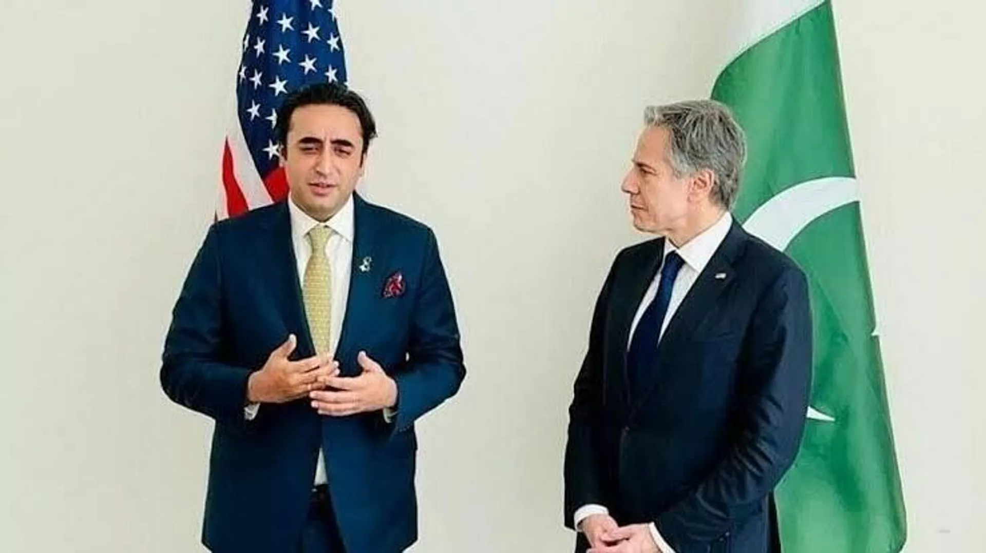 بلینکن: برای دستیابی به اهداف مشترک در افغانستان با پاکستان همکاری خواهیم کرد  