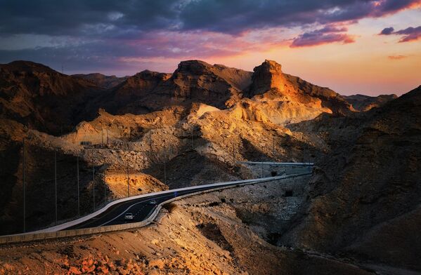 جاده های زیبای امارات - اسپوتنیک افغانستان  