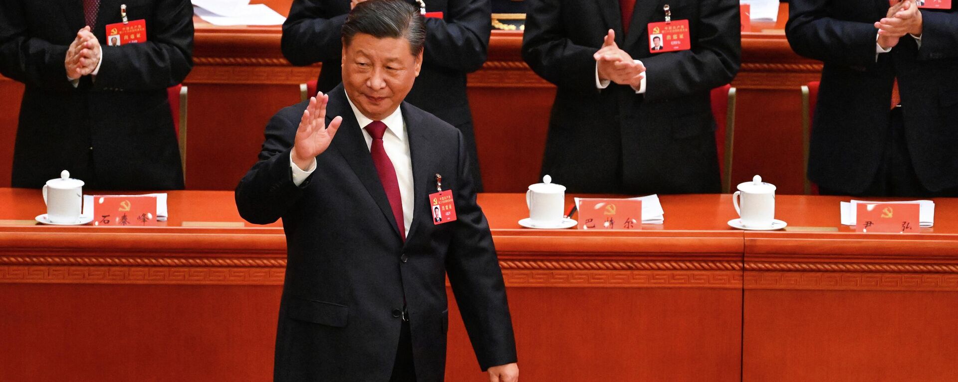 Председатель КНР Си Цзиньпин на открытии XX съезда Компартии Китая в Пекине  - اسپوتنیک افغانستان  , 1920, 22.10.2022