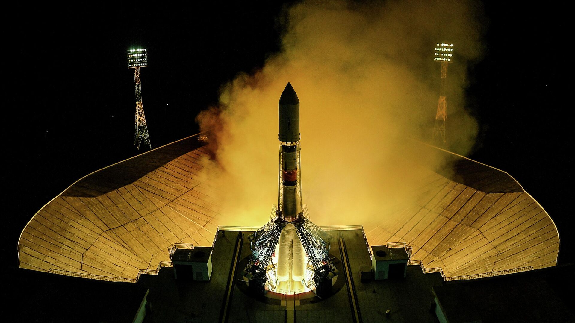 Запуск ракеты-носителя Союз-2.1б с первым спутником группировки Сфера – Скифа-Д на космодроме Восточный - اسپوتنیک افغانستان  , 1920, 23.10.2022