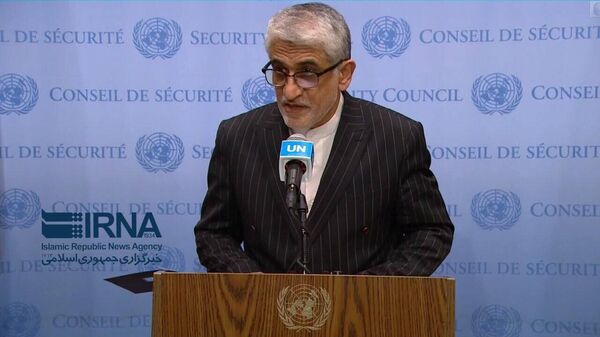 امیرسعید ایروانی سفیر و نماینده دائم جمهوری اسلامی ایران نزد سازمان ملل متحد در نیویورک  - اسپوتنیک افغانستان  