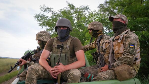 نیروهای ویژه اوکراین در منطقه دونتسک - اسپوتنیک افغانستان  