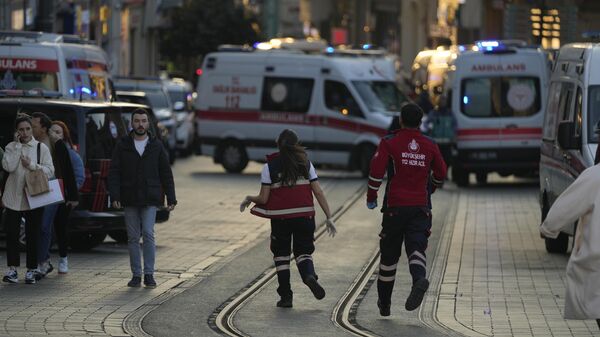 Взрыв в центре Стамбула на улице Истикляль - اسپوتنیک افغانستان  