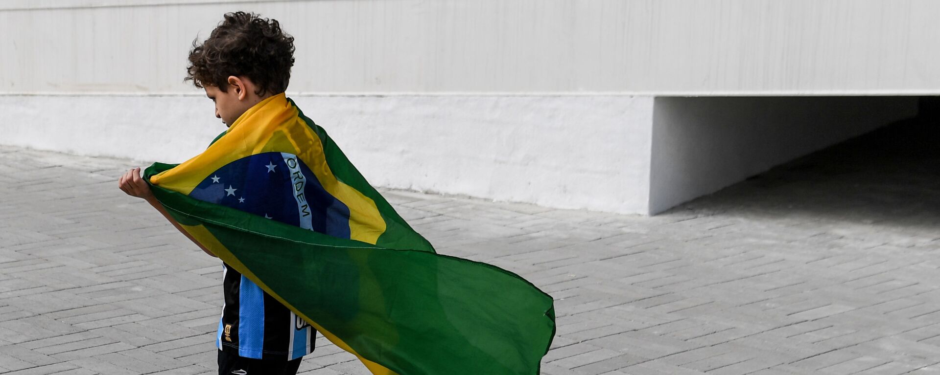 Юный бразильский болельщик в Олимпийском парке в Рио-де-Жанейро - اسپوتنیک افغانستان  , 1920, 25.11.2022