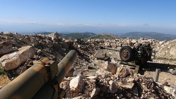 WATCH Syrian Army Bombard Latakia Terrorists in Response to Attacks on Civilians - اسپوتنیک افغانستان  