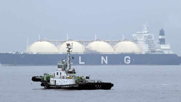 LNG tanker. File photo - اسپوتنیک افغانستان  