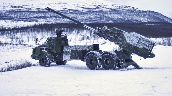 Шведская 155-мм многоцелевая самоходная артиллерийская установка Archer - اسپوتنیک افغانستان  