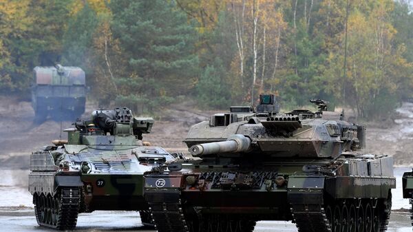 Leopard 2 немецкий основной танк - اسپوتنیک افغانستان  