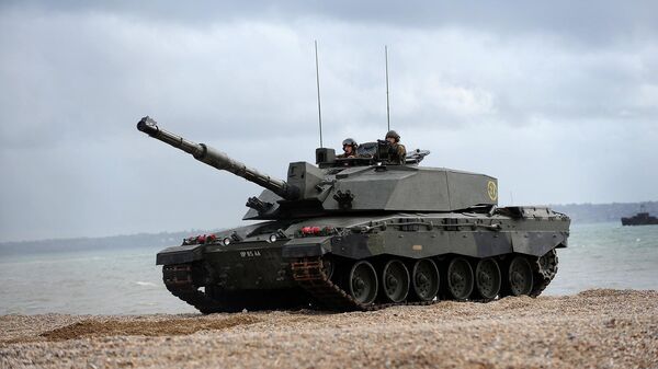 Танк Challenger 2 Британских Вооруженных сил - اسپوتنیک افغانستان  