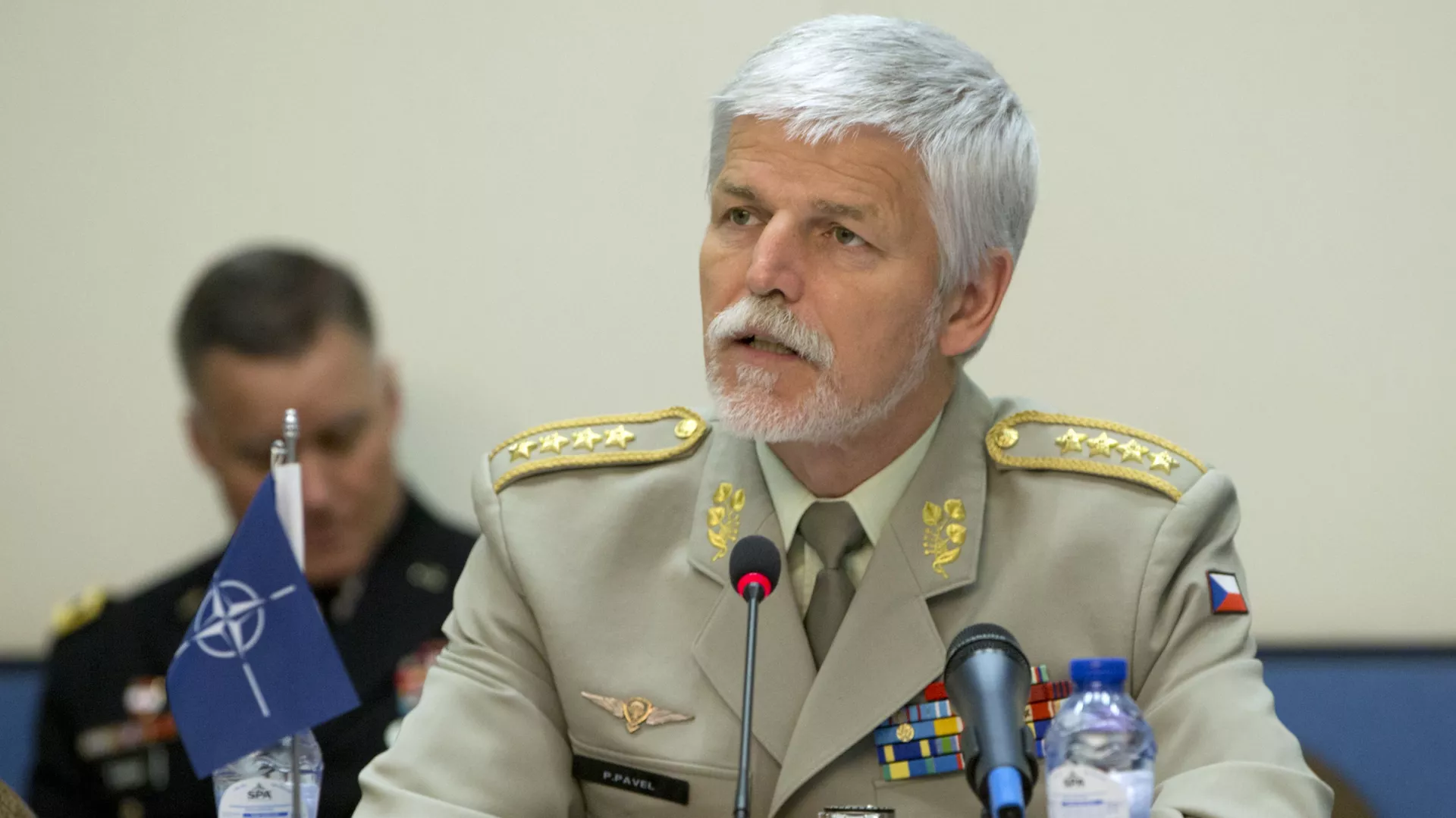 Чешский генерал Петр Павел