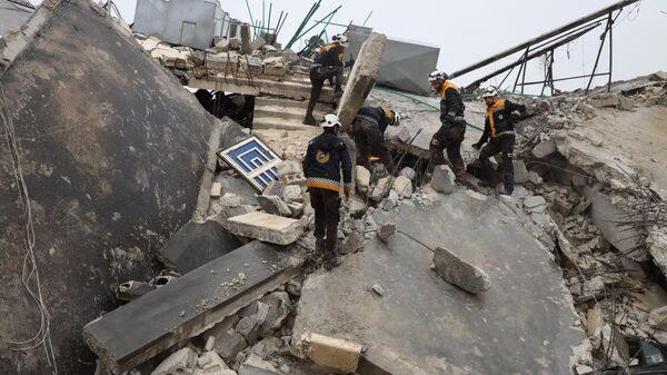 Разрушения после землетрясения в сирийской Сармаде   - اسپوتنیک افغانستان  