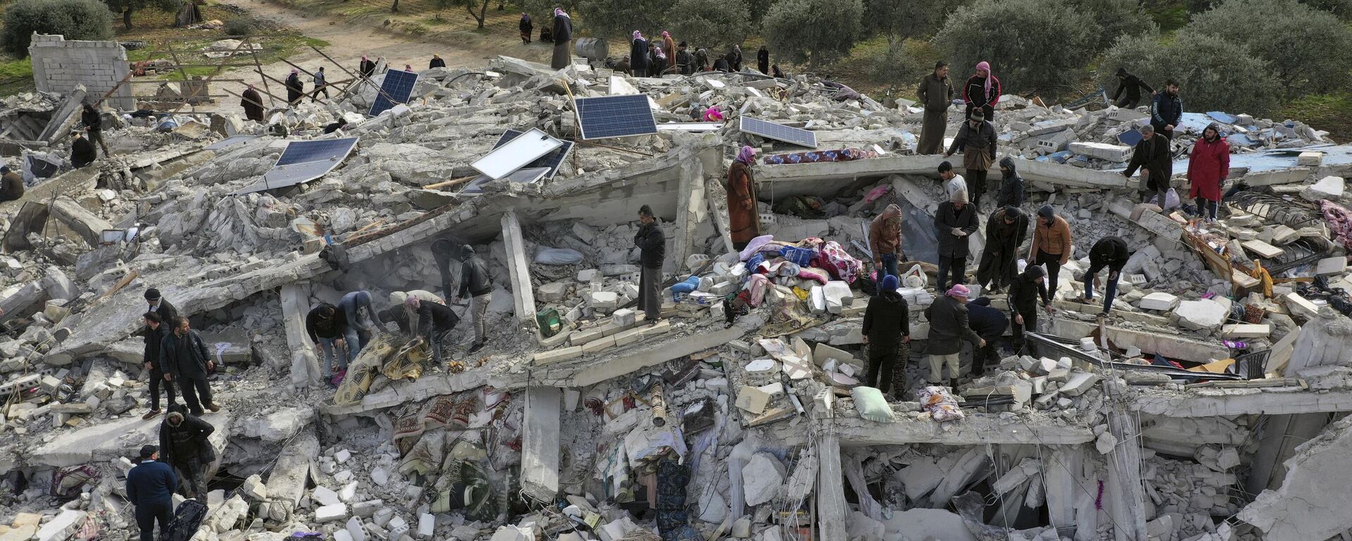 Последствия землетрясения в сирийской провинции Идлиб  - اسپوتنیک افغانستان  , 1920, 10.02.2023